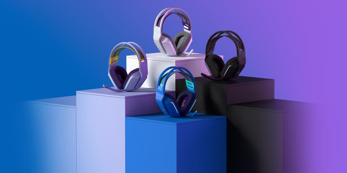 Logitech G733 juhtmevaba geimiheadset – lilla