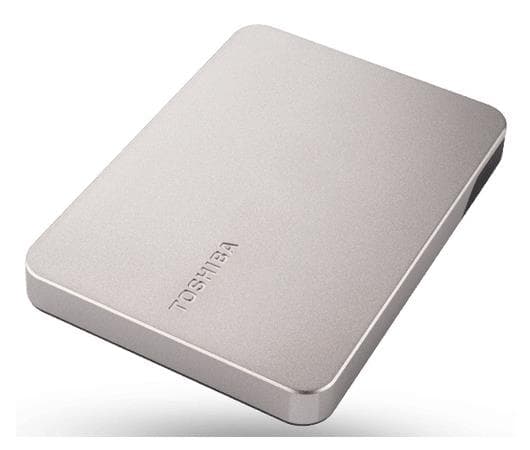 Toshiba Canvio Flex 1TB USB 3.2 Portable External Hard Drive Silver