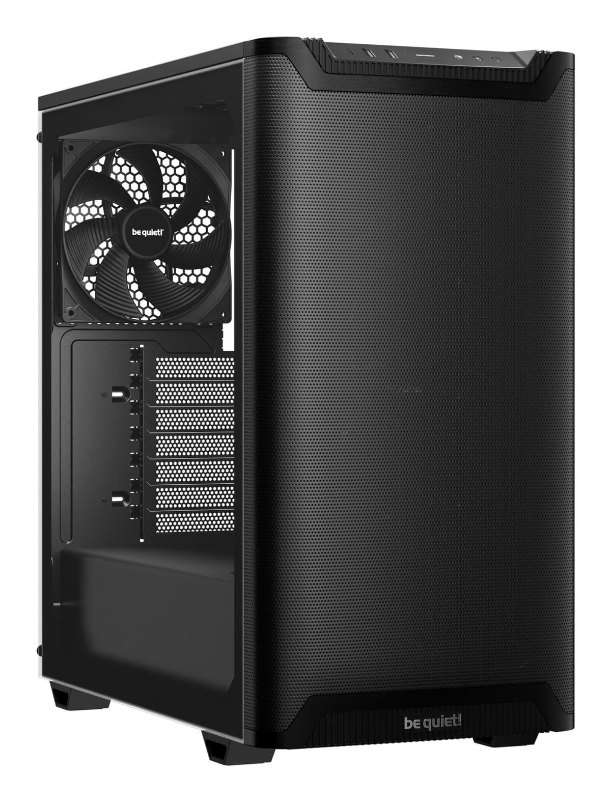 be quiet! Pure Base 501 ATX midi-torni korpus, must