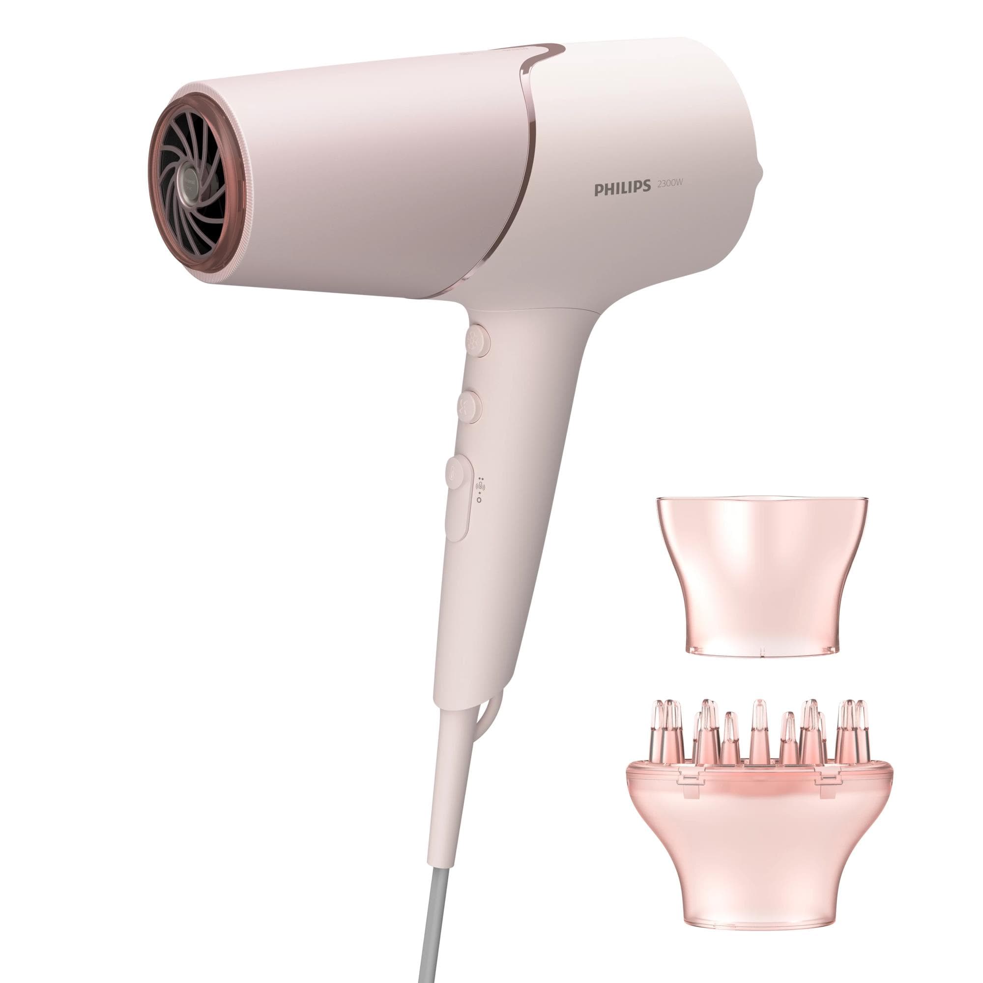 Philips BHD530/00 фен 2300 Вт с ионизацией розовый