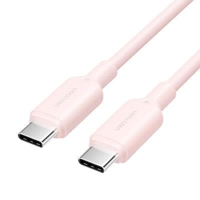 Кабель Vention TRCPH USB-C – USB-C, 2 м, розовый