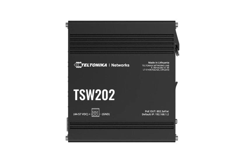 Teltonika TSW202 Managed PoE+ Switch 8-Port Gigabit Ethernet
