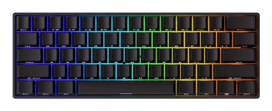 Akko Fun60 Pro USB-C RGB mechanical keyboard black