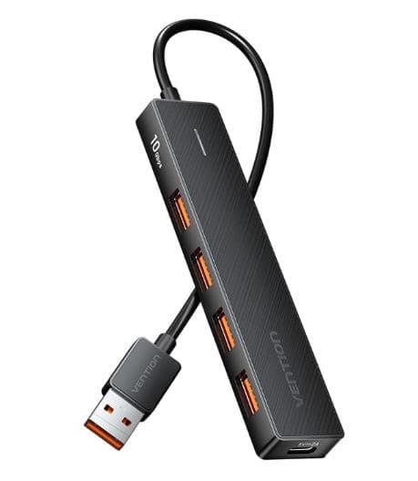 Vention 5-in-1 USB 3.2 Gen 2 Hub 0.15m