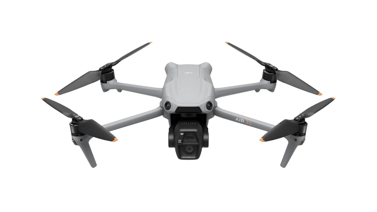 DJI Air 3S Fly More Combo серый дрон с 4K камерой