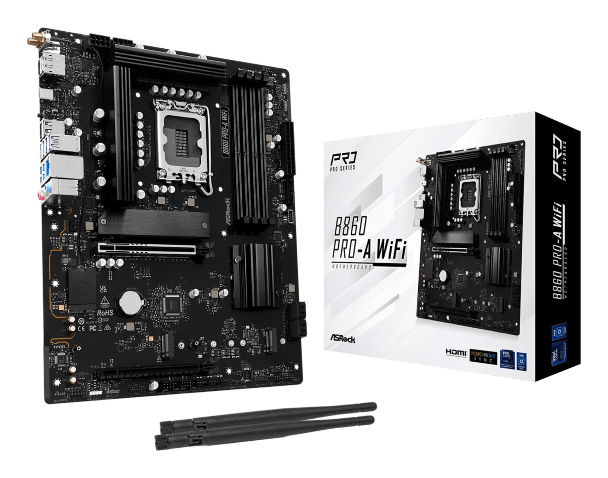ASROCK B860PRO-RS Intel LGA1851 ATX Motherboard DDR5