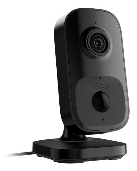 AJAX IndoorCam 4MP WiFi kuubik-kaamera must