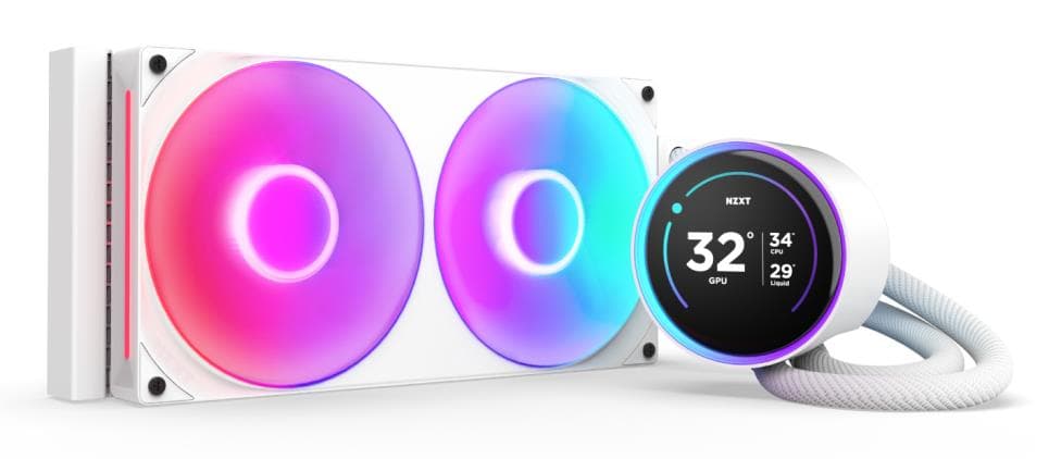 NZXT Kraken Elite 280 RGB V2 жидкостное охлаждение процессора 140 мм