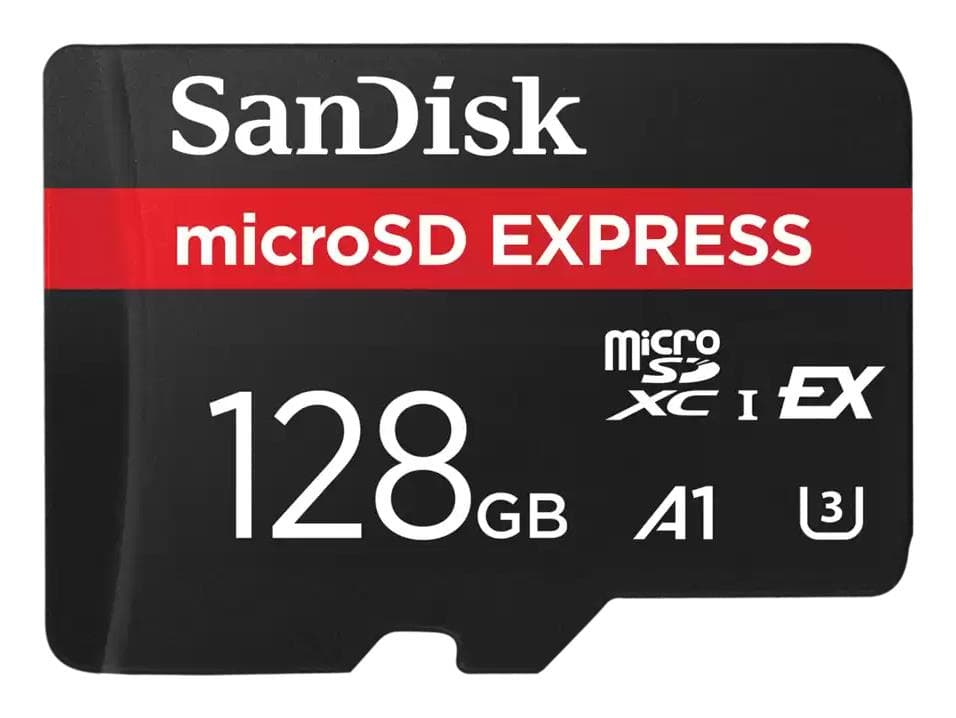 Карта SanDisk microSD Express 128 ГБ, 880 МБ/с, для Nintendo Switch 2