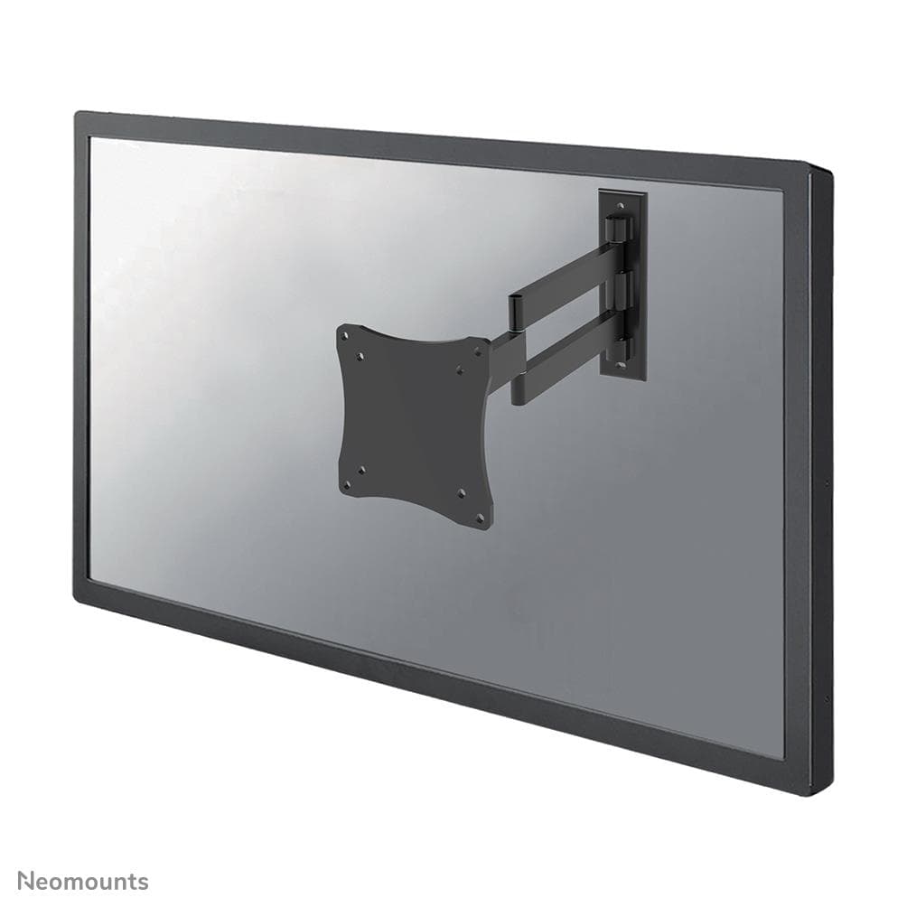 Neomounts FPMA-W830BLACK seinakinnitus telerile (10–24", must)