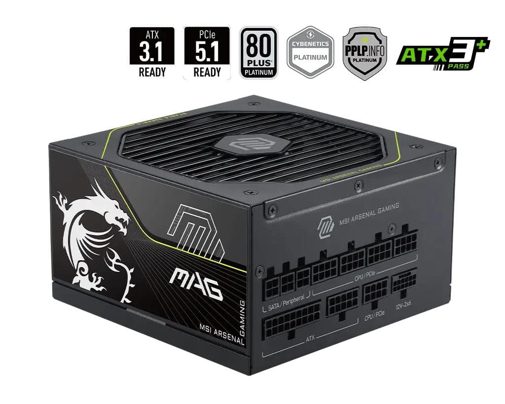 MSI MAG A1200PLS 1200W ATX toiteplokk