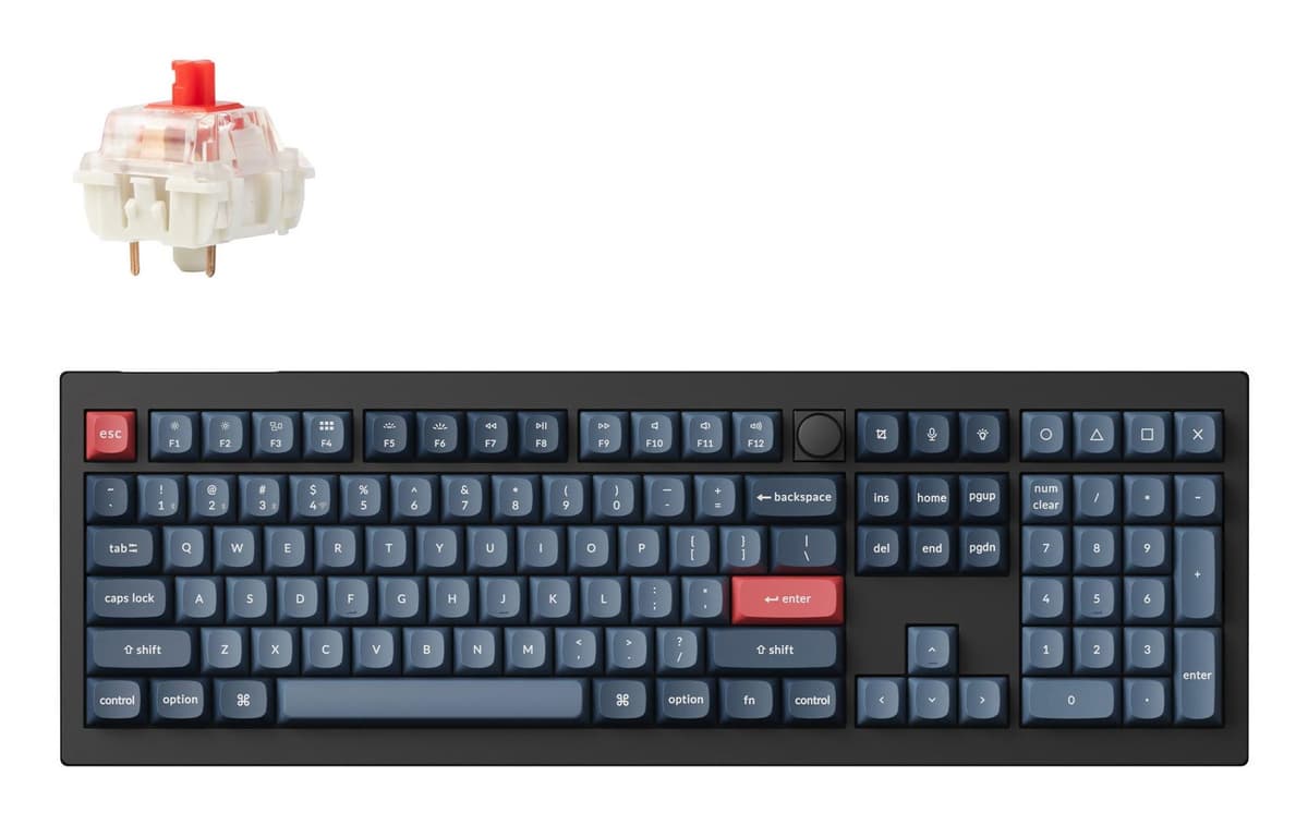 Keychron V6 Max Wireless Mechanical Keyboard Black