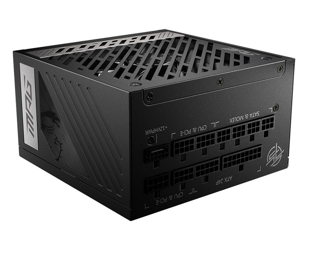 MSI MPG A1000G PCIE5 1000W 80 PLUS Gold power supply
