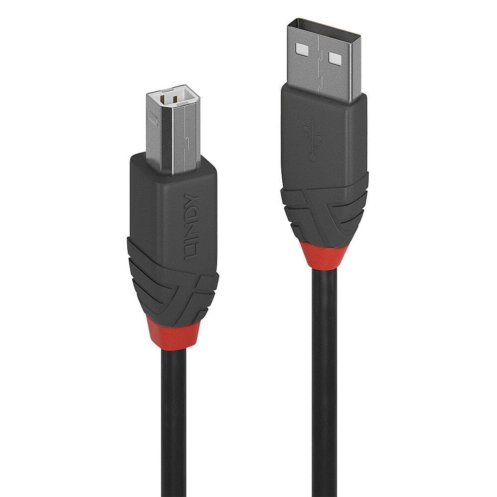LINDY USB 2.0 A-B kaabel 10m must