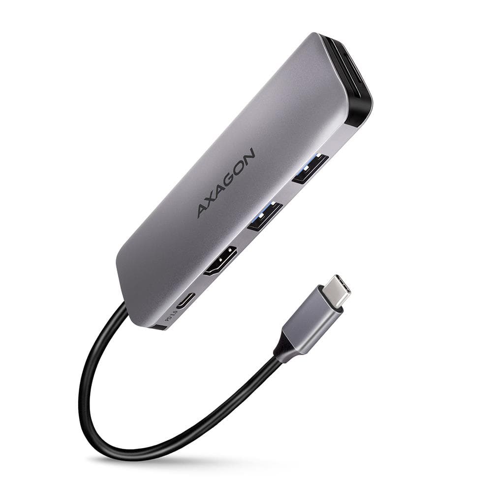 AXAGON HMC-5 USB 3.2 hub 5-in-1 docking station