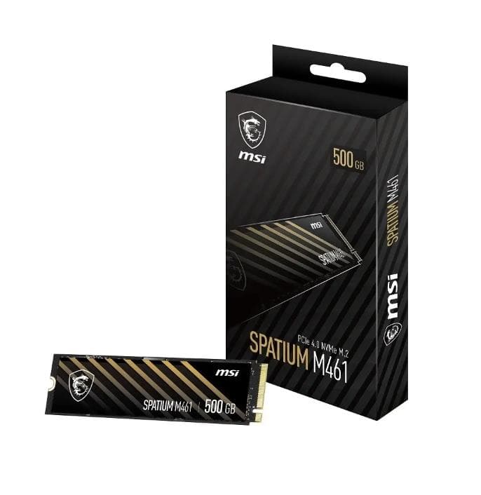MSI SPATIUM M461 500GB M.2 NVMe SSD