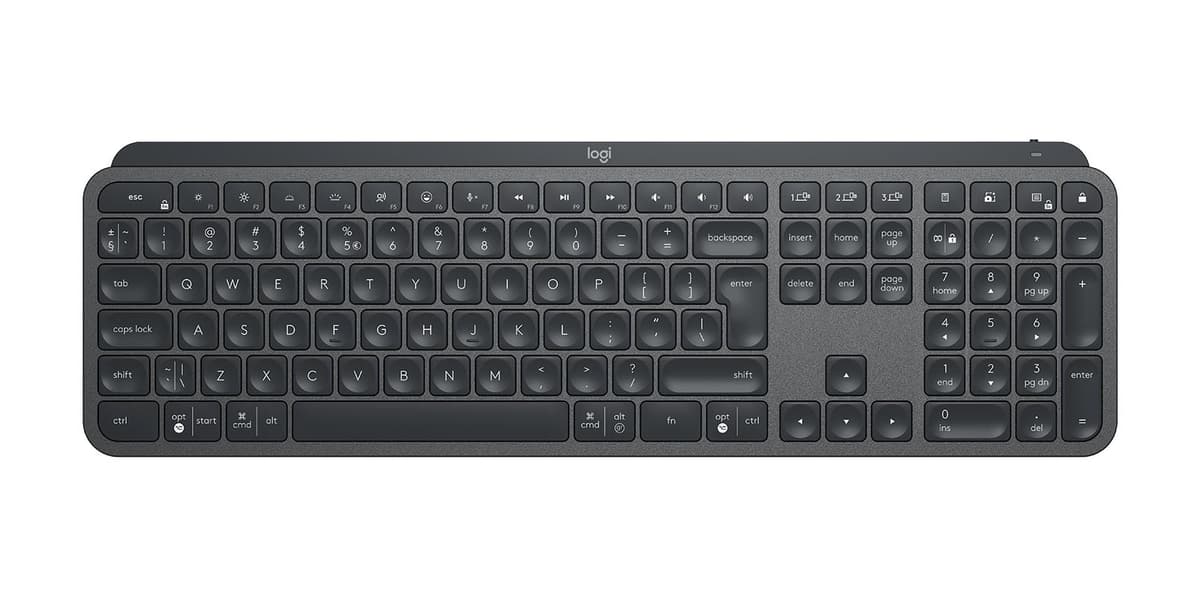Logitech MX Keys Master Graphite – беспроводная клавиатура