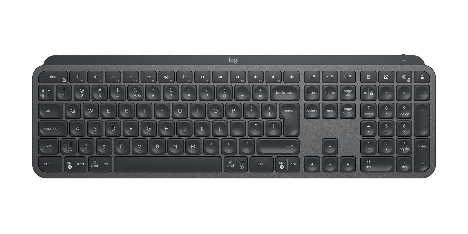 Logitech MX Keys Master Graphite Wireless Keyboard