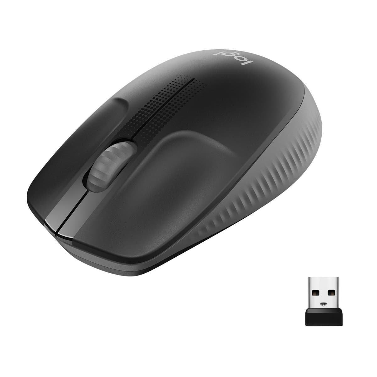 Logitech M190 Wireless Optical Mouse Charcoal