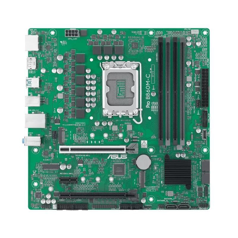 ASUS PROB860M-C-CSM Intel B860 Micro ATX Motherboard