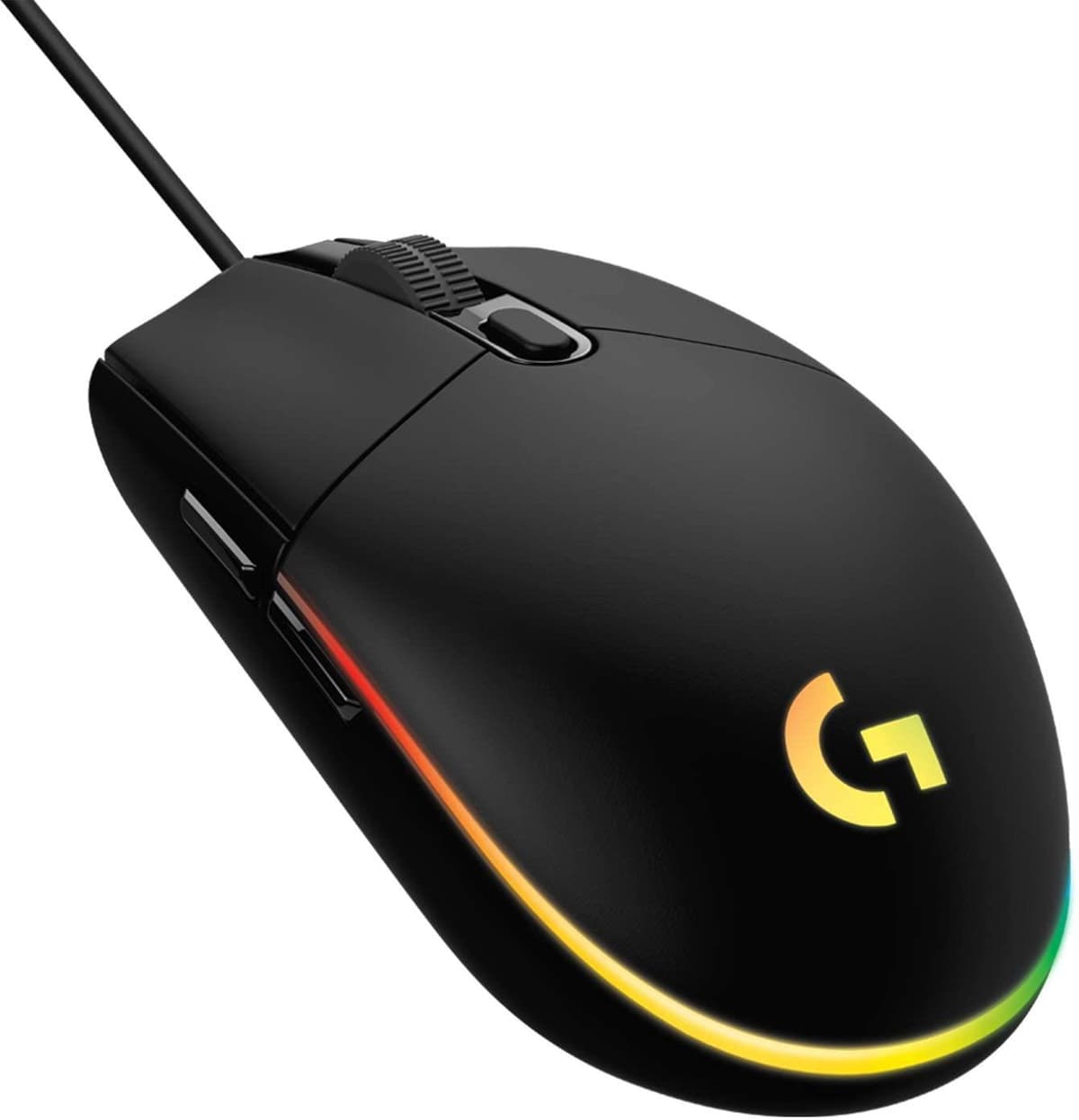Logitech G203 optical hiir USB must