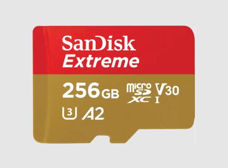 SanDisk 256GB MicroSDXC Memory Card UHS-I Class 3
