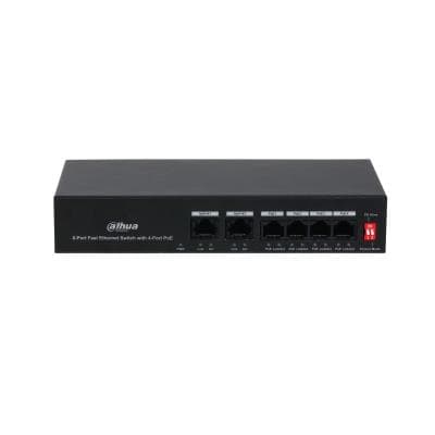 Dahua PFS3006-4ET-36 PoE коммутатор 4 порта Fast Ethernet
