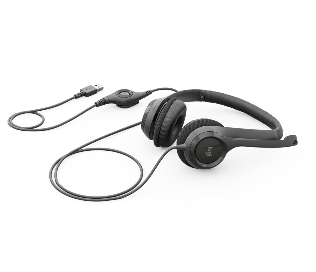 Logitech H390 USB arvutikõrvaklapid