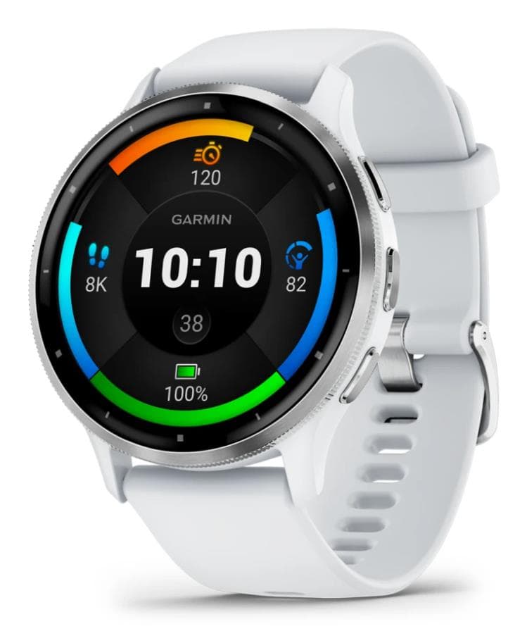 Garmin Venu 3 nutikell (hõbe/valge)