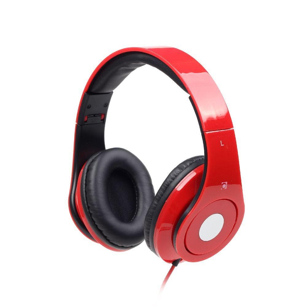GEMBIRD Detroit Headset - Punane