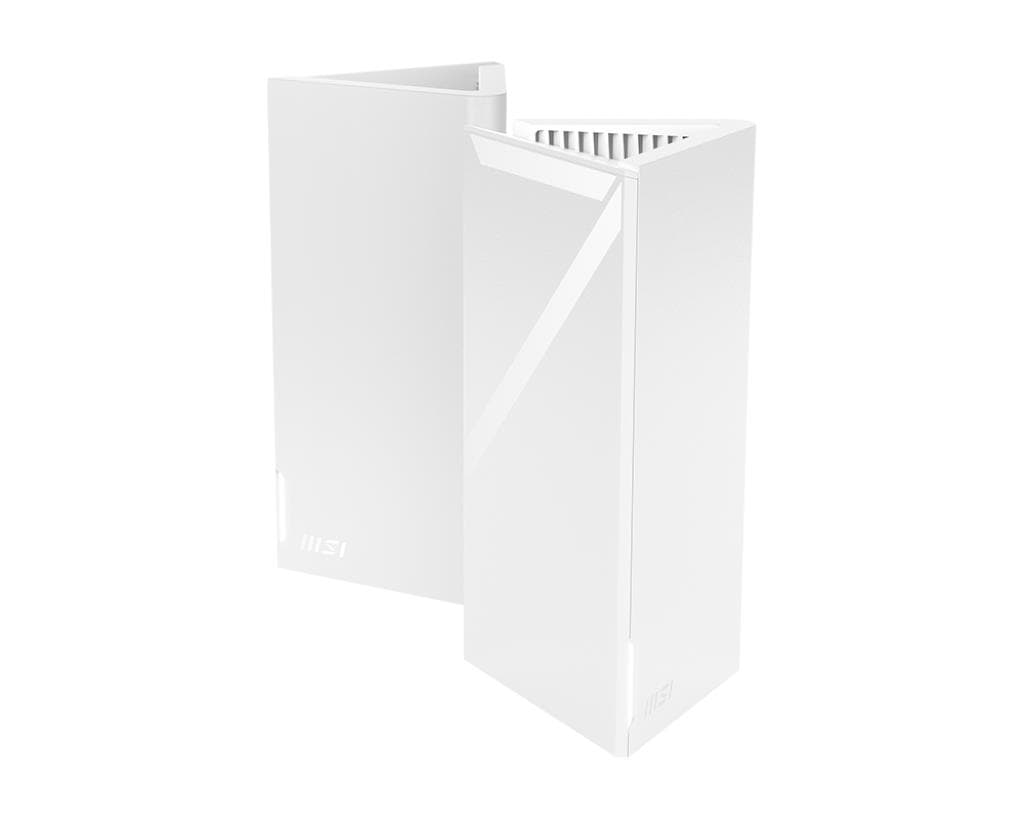 MSI Roamii BE Lite 2-pack Wi-Fi 7 mesh-ruuter 5000 Mbps