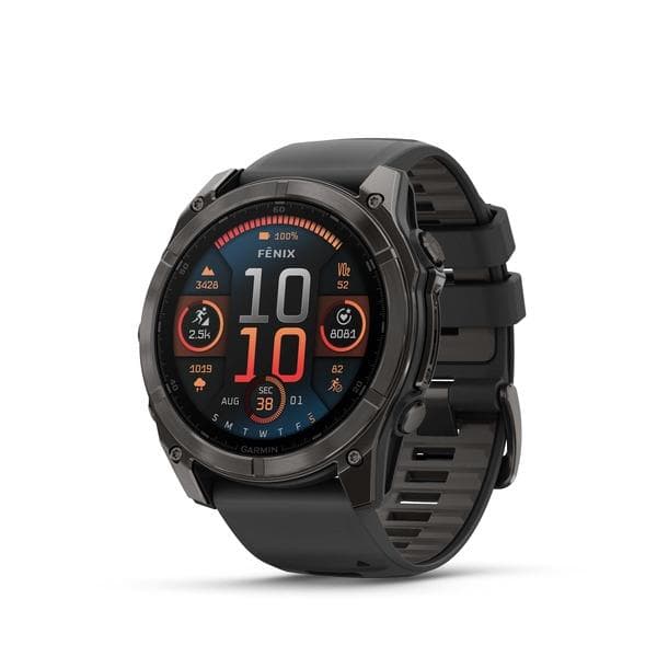 Garmin Fenix 8 Sapphire titaanvärvi GPS spordikellad
