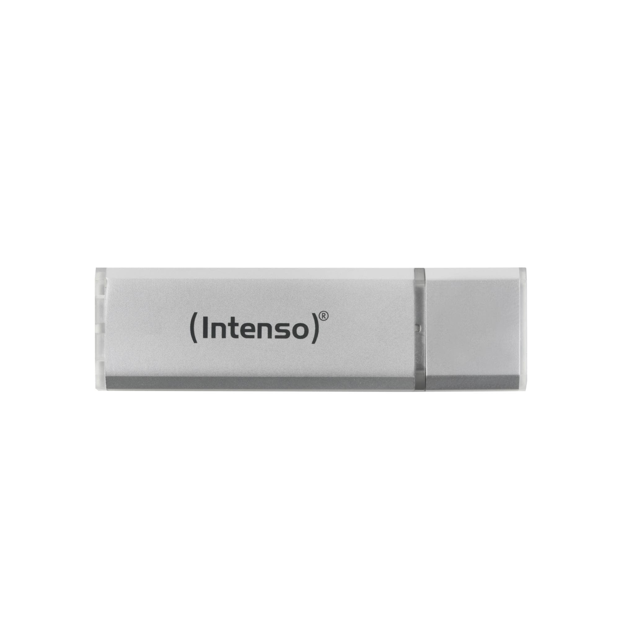 Флешка Intenso Ultra Line 16 ГБ USB 3.2, алюминий, серебристая