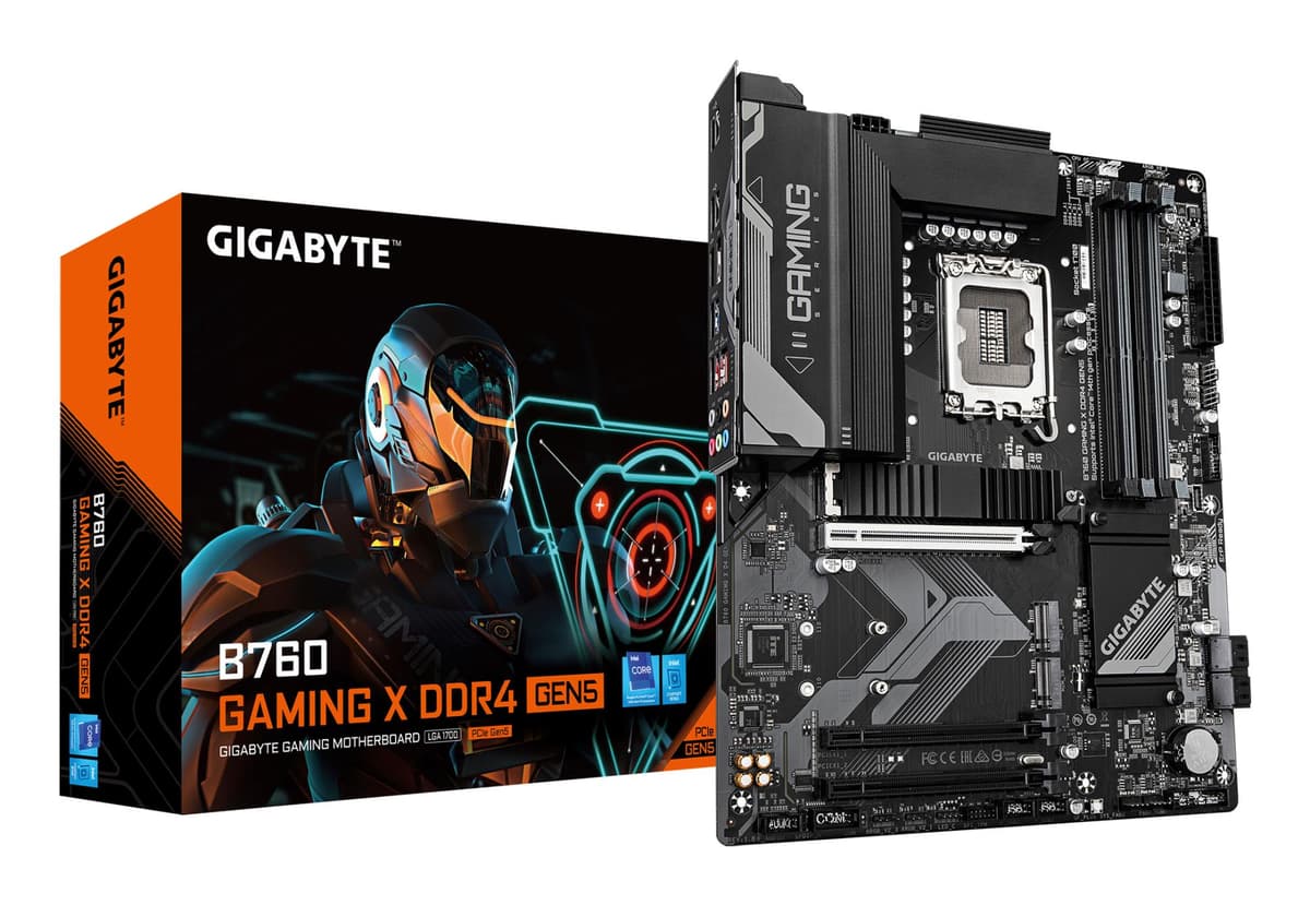 Gigabyte B760 Gaming X DDR4 Gen5 emaplaat LGA 1700 ATX