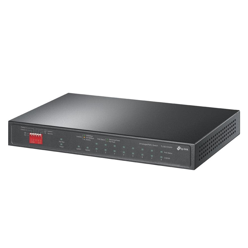 TP-Link TL-SG1210PP 10-pordine Gigabit switch 6x PoE+
