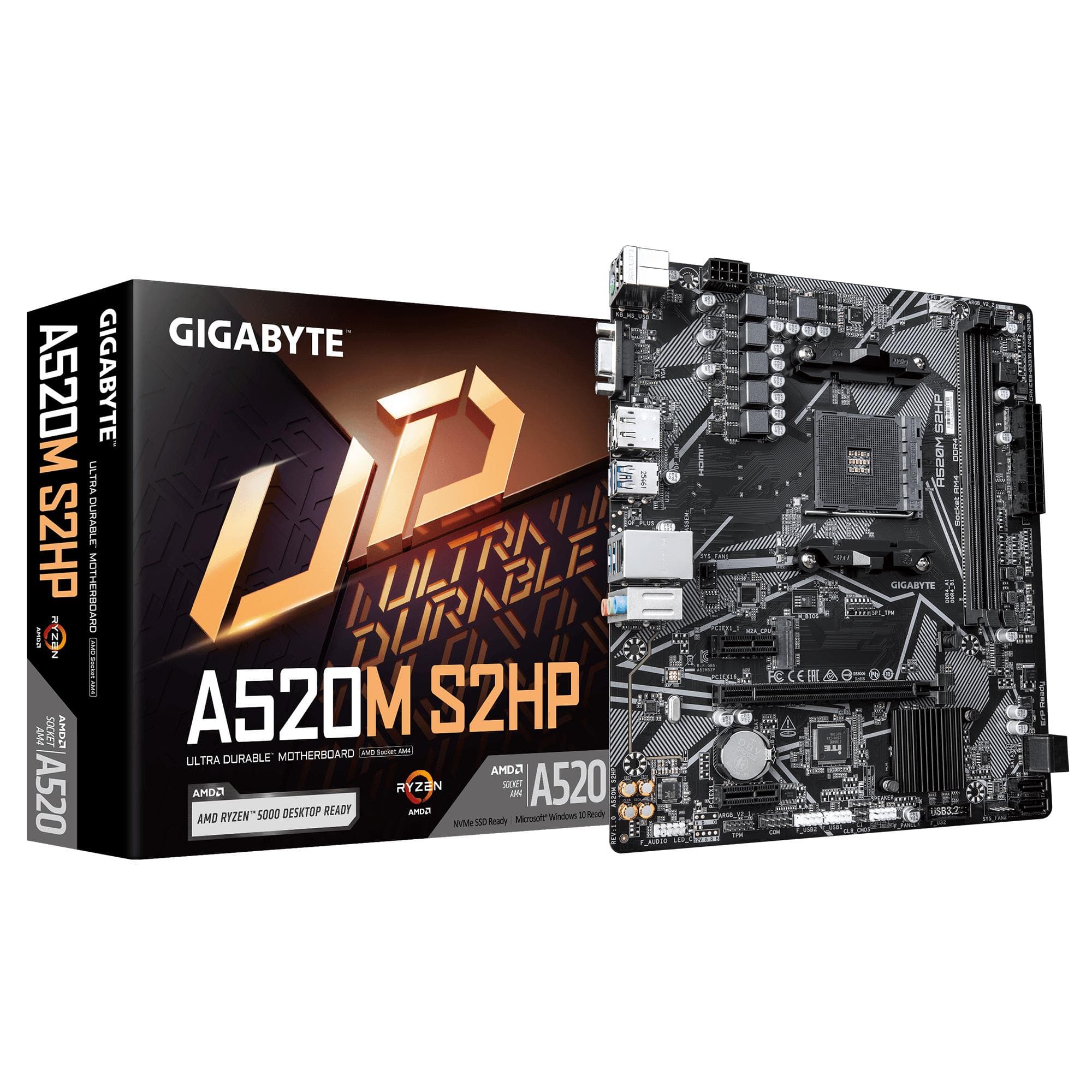 GIGABYTE A520MS2HP1.0 micro ATX motherboard Socket AM4
