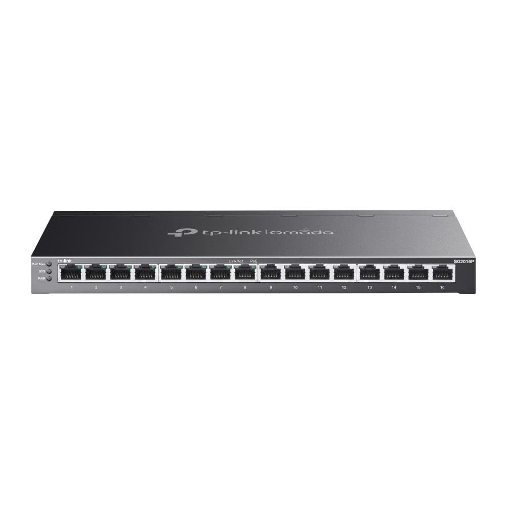 TP-LINK Omada TL-SG2016P 16-port Gigabit managed switch PoE+