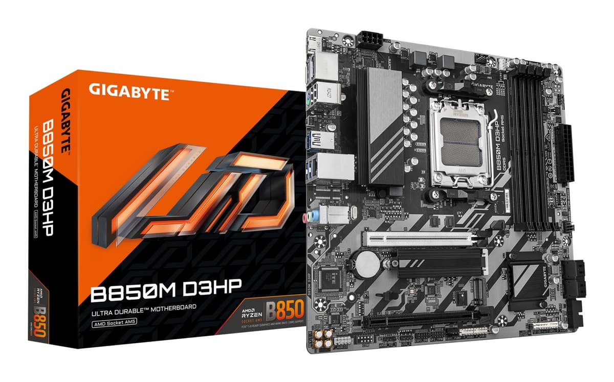 Gigabyte B850M D3HP AMD B850 micro ATX emaplaat AM5 DDR5