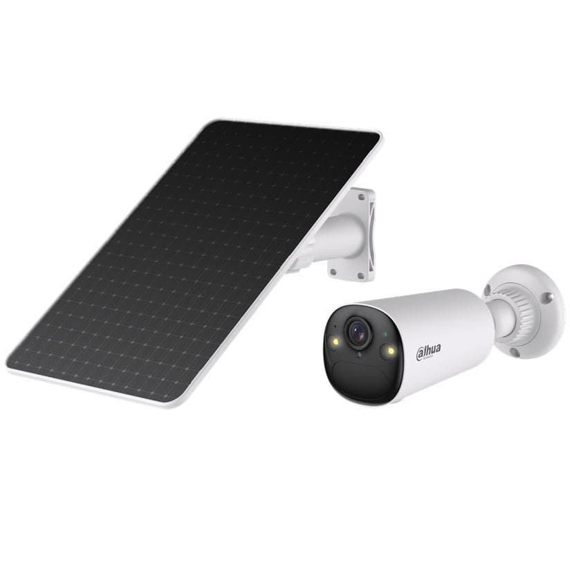 Dahua 4MP Wi-Fi Solar Bullet Camera Kit with Battery