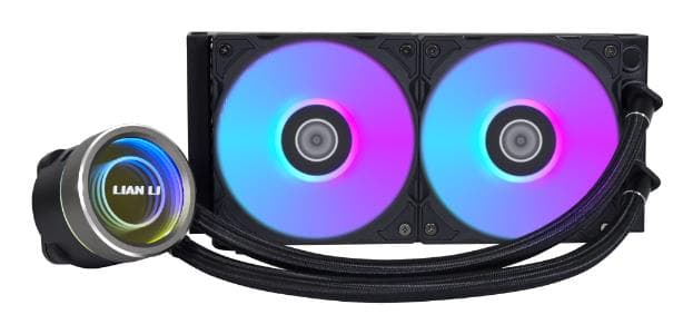 Lian Li Galahad II Trinity 120mm AIO liquid CPU cooler – Black