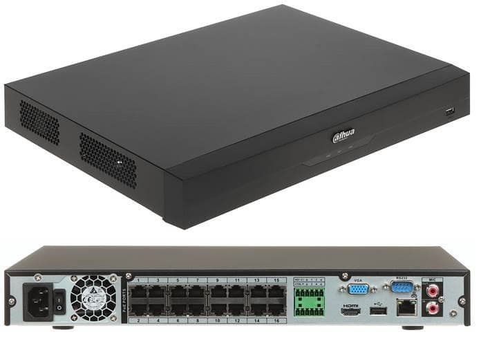 Dahua NVR4216-16P-EI 16-канальный сетевой видеорегистратор с PoE