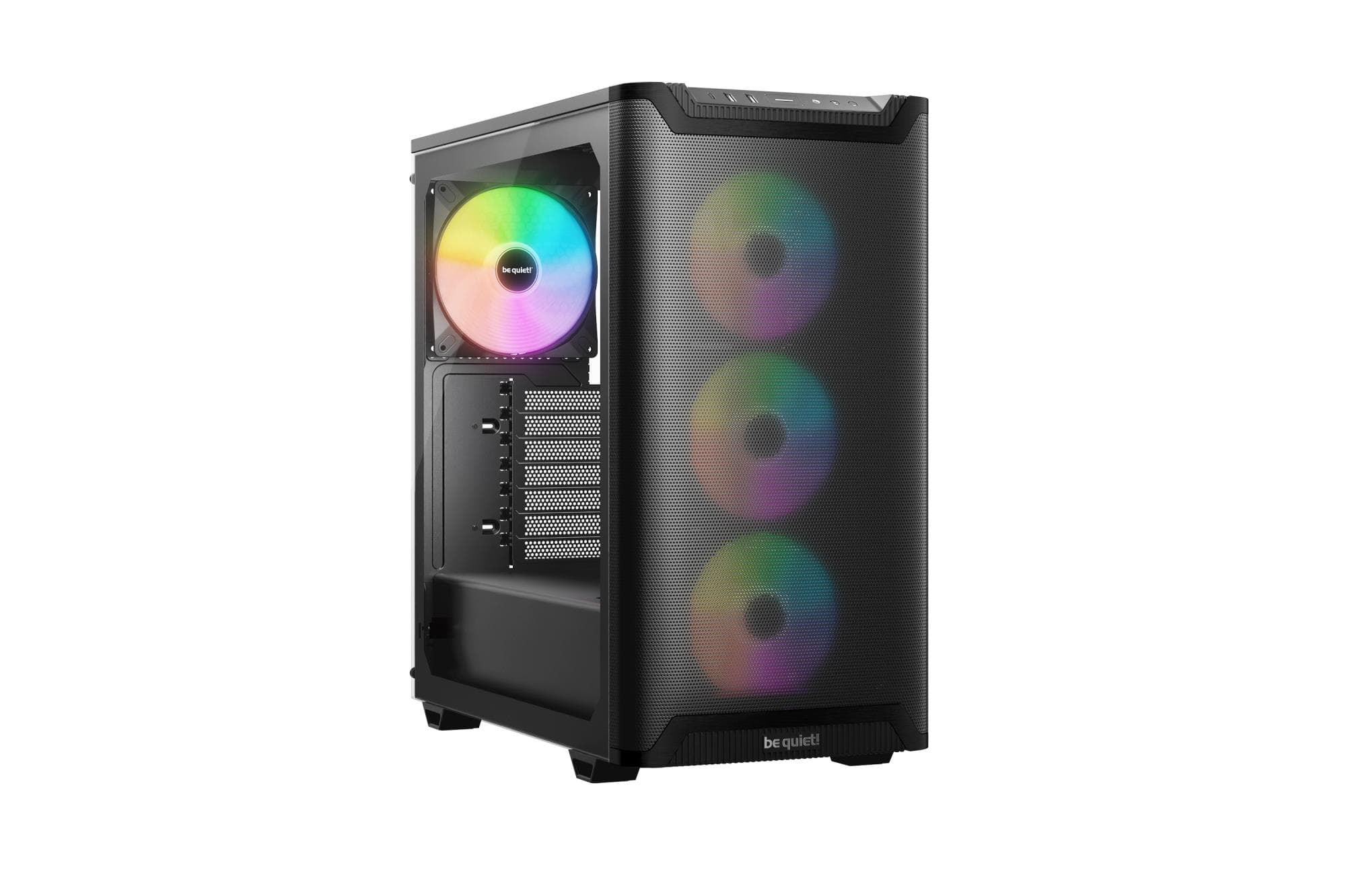 Be Quiet Pure Base 501 LX must ATX midi tower arvutikorpus
