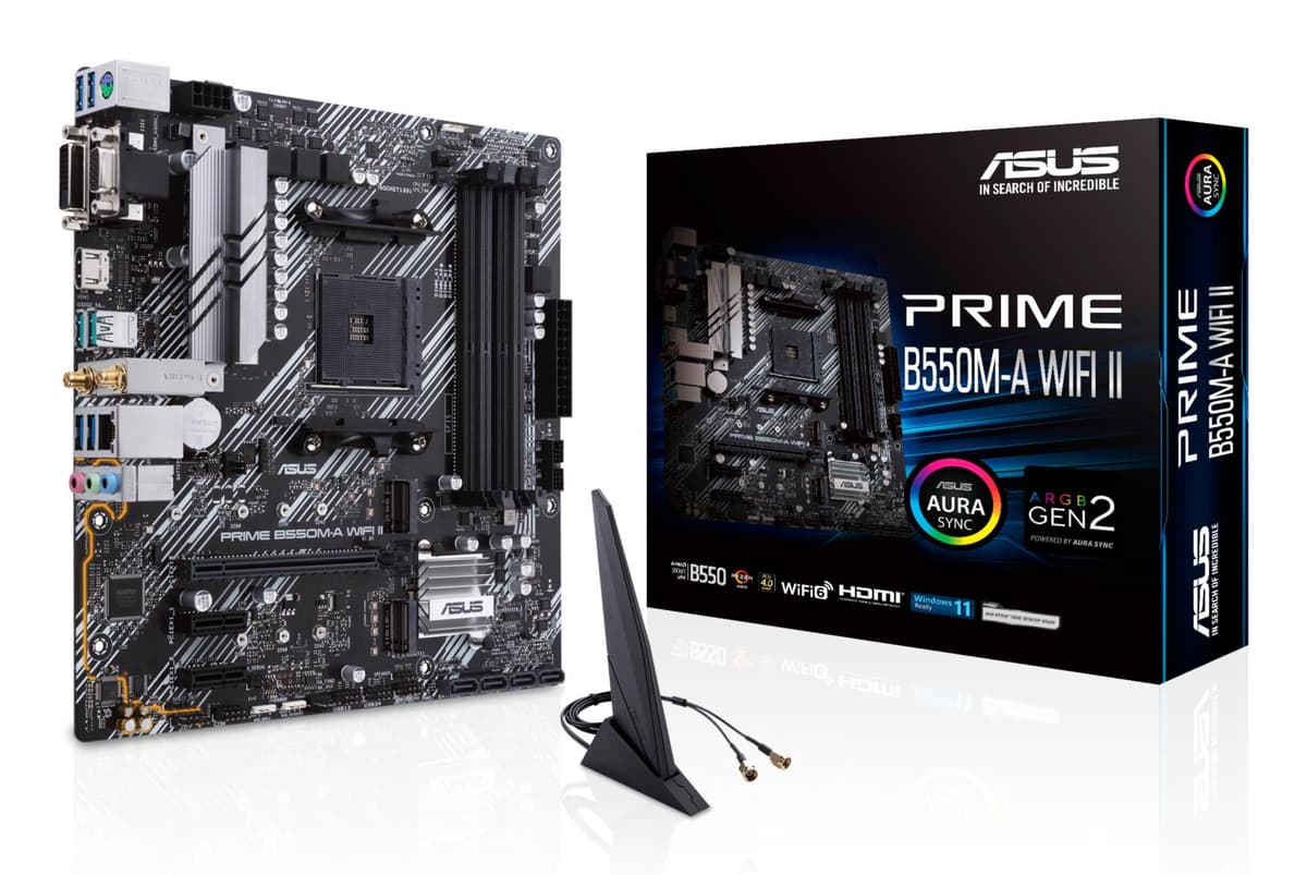 ASUS PRIME B550M-A WiFi III материнская плата AM4