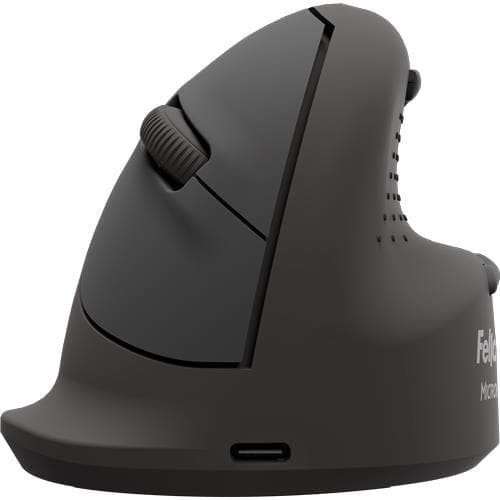 Fellowes Vertical Ergo+ S Juhtmeta Hiir (Must)