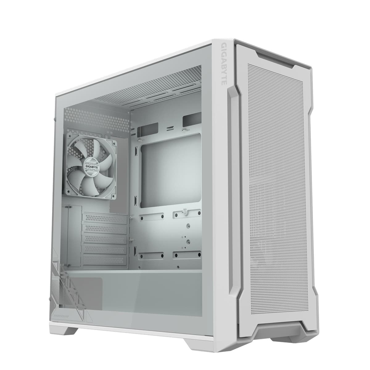 GIGABYTE C102GI Midi Tower белый корпус для ПК с боковым стеклом