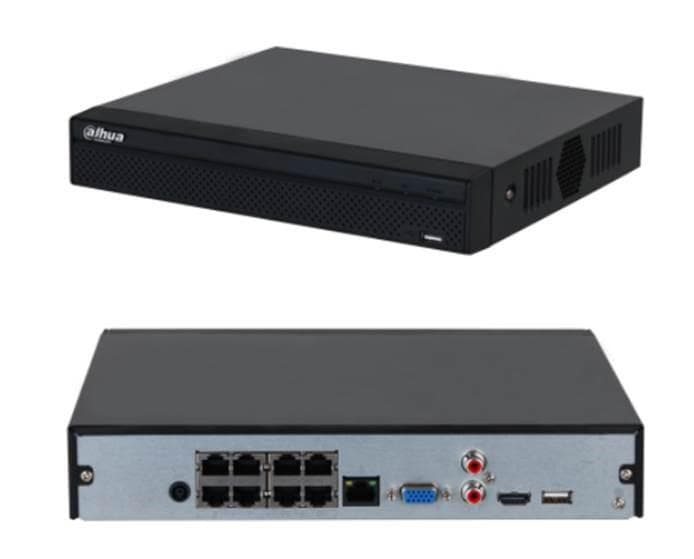 Dahua NVR2108HS-8P-4KS3 сетевой видеорегистратор 8 каналов PoE