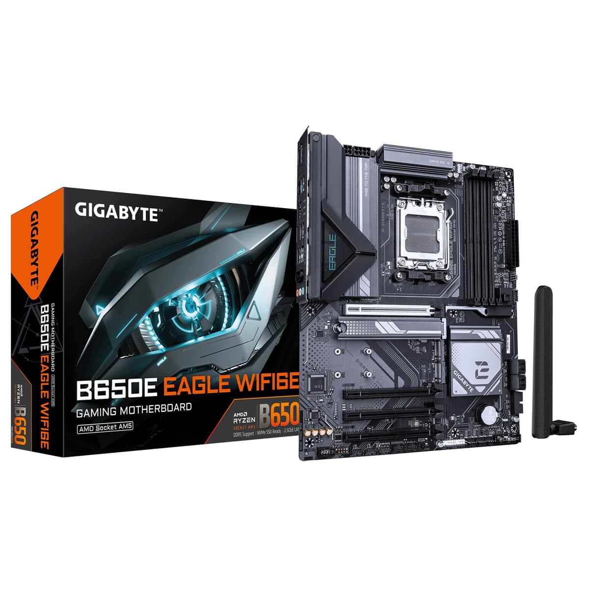Gigabyte B650E Eagle WiFi AM5 DDR5 ATX emaplaat AMD protsessoritele