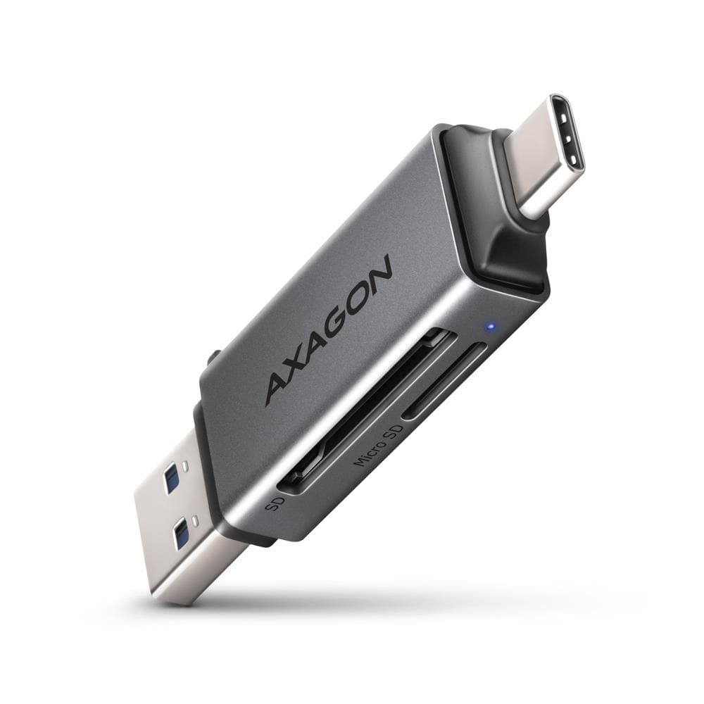 AXAGON CRE-DAC USB-C kaardilugeja SD/microSD