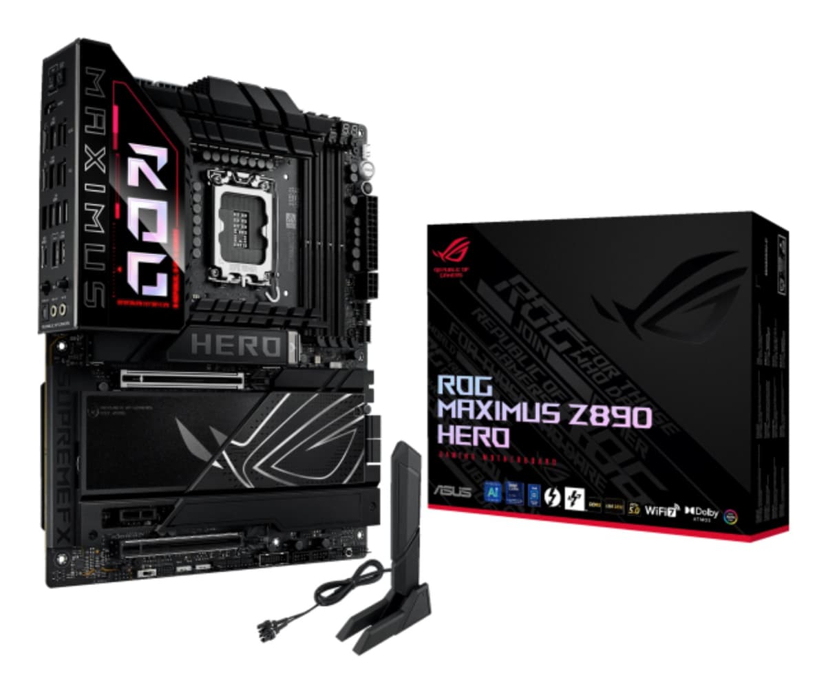 ASUS ROG Maximus Z890 Hero emaplaat Intel LGA1851 DDR5 ATX