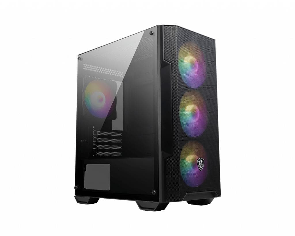 MSI MAG FORGE M100A Micro Tower PC Case – Micro ATX